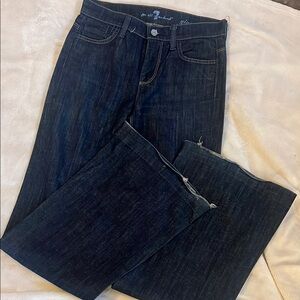 Dark Blue Denim Jeans